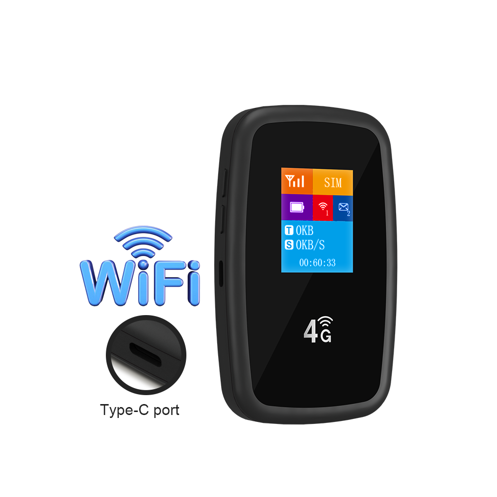 Unlocked 300Mbps Wireless Mifis 4G Lte Router 4G Mobile Hotspot 3G Sim Card Slot 4G Portable Pocket Router Hotspot